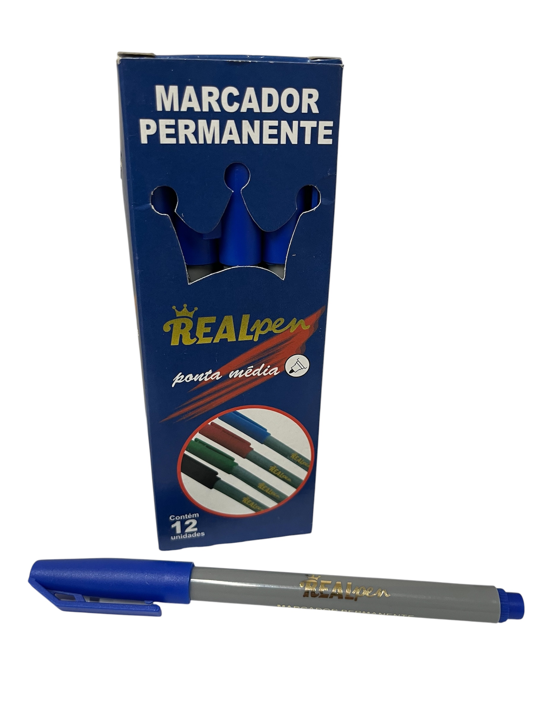 Caneta Marcador Permanente Real Pen - Imagem 2