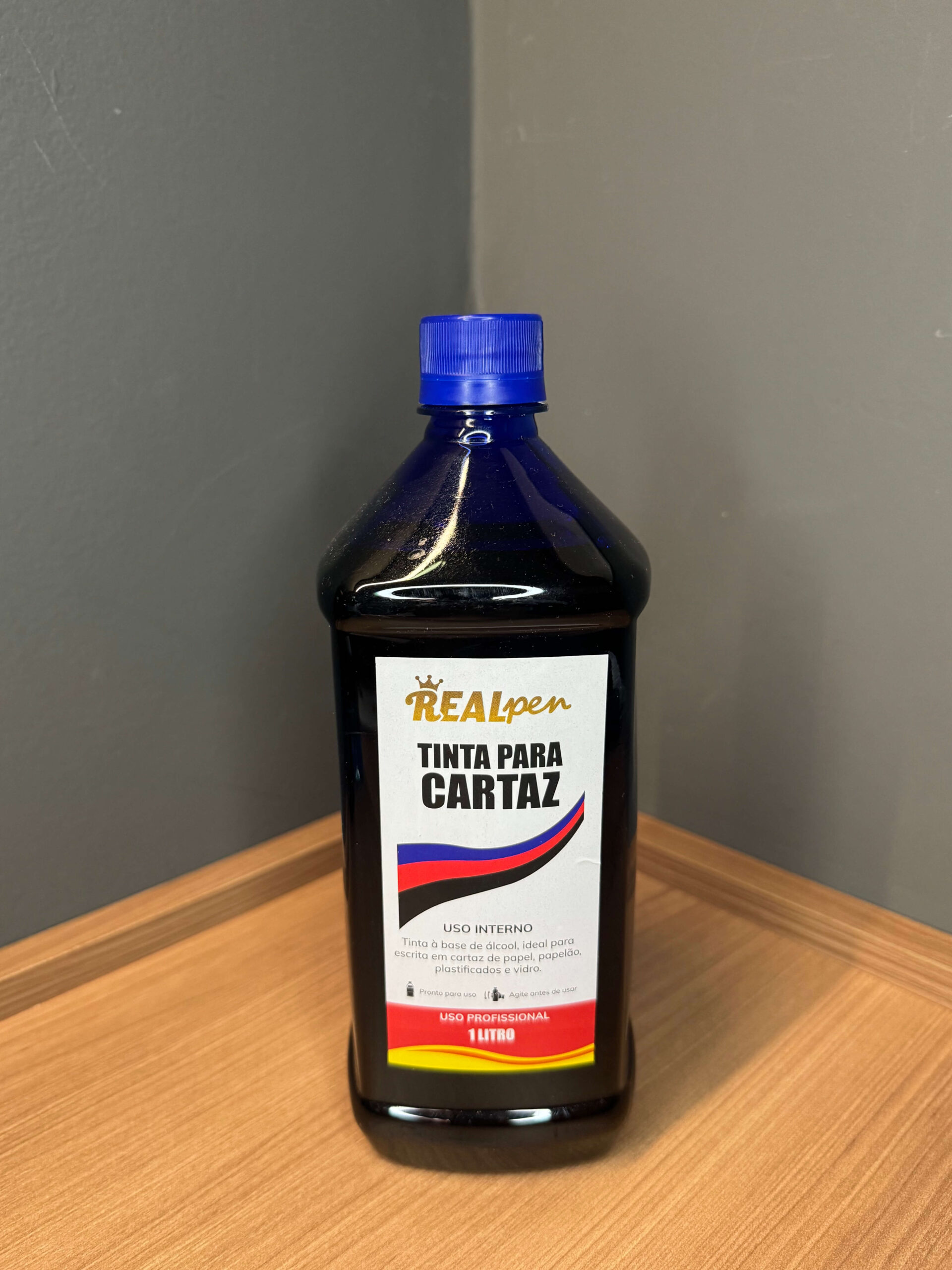 Tinta para Cartaz Real Pen 1 Litro