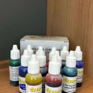 Tinta para Almofada e Carimbo Automático Real Pen