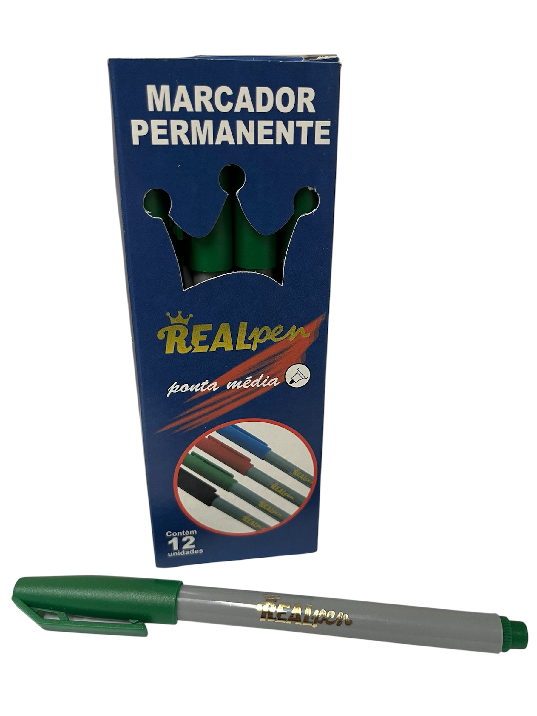 Caneta Marcador Permanente Real Pen - Imagem 3