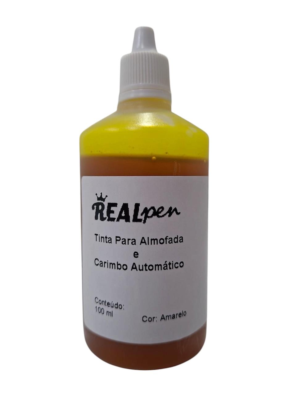 Tinta para Almofada e Carimbo Automático Real Pen 100 ml - Imagem 14