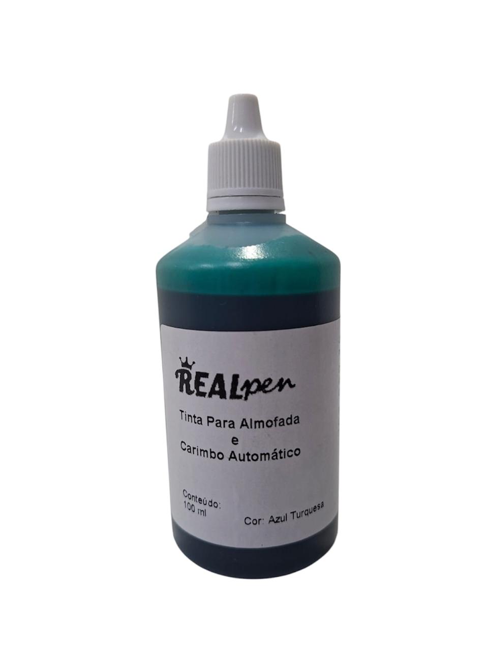 Tinta para Almofada e Carimbo Automático Real Pen 100 ml - Imagem 5
