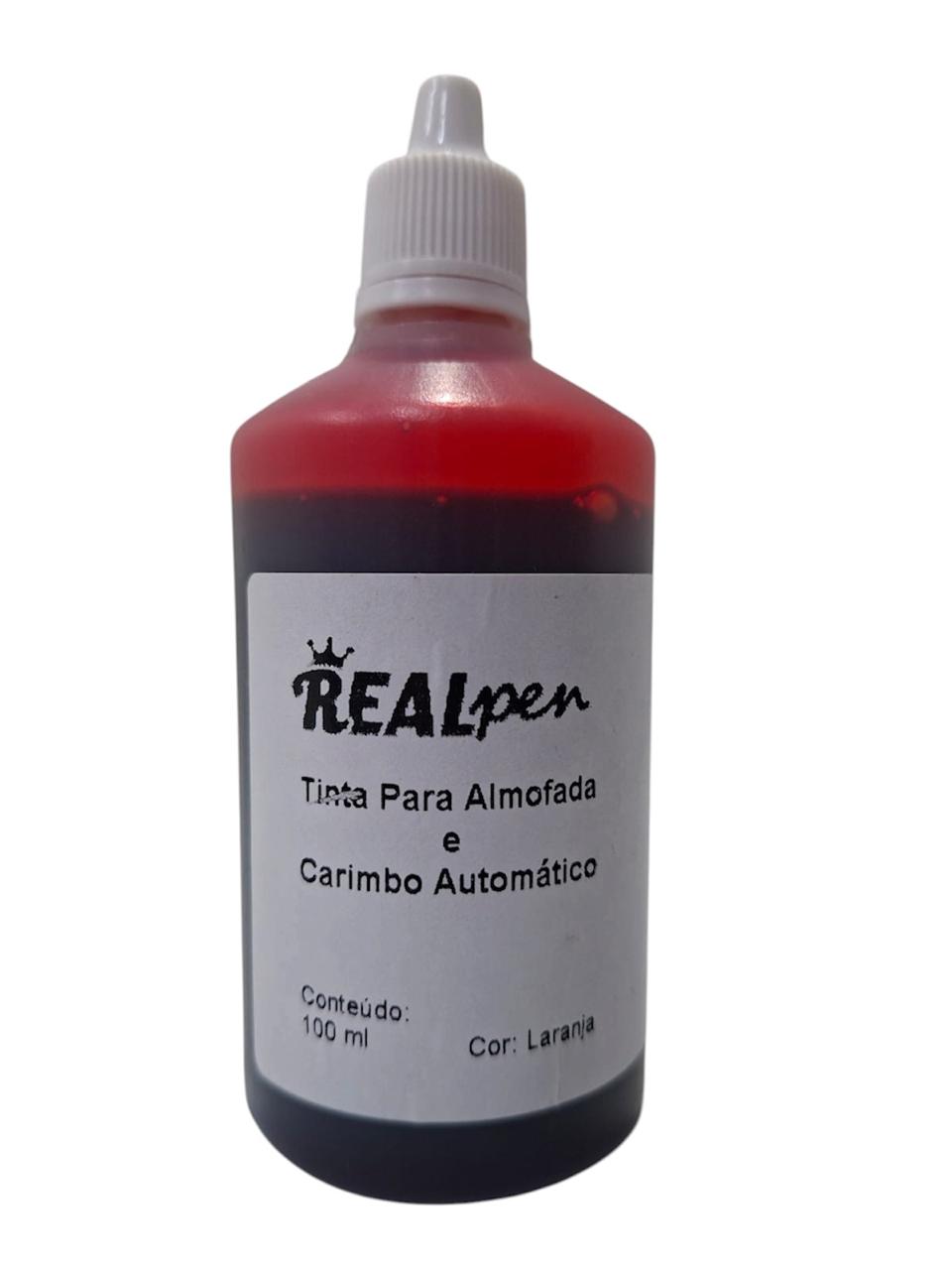 Tinta para Almofada e Carimbo Automático Real Pen 100 ml - Imagem 6