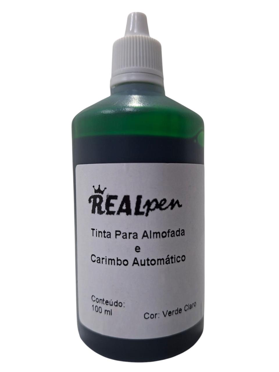 Tinta para Almofada e Carimbo Automático Real Pen 100 ml - Imagem 10